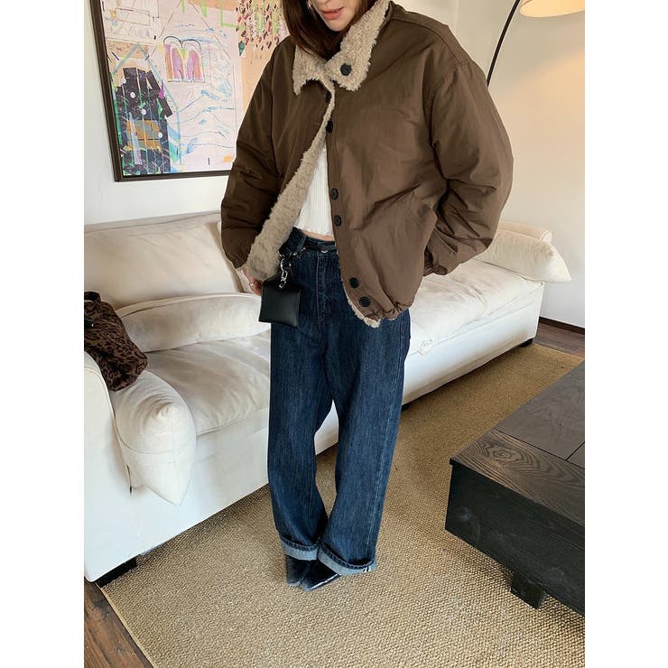 リバーシブルボアジャケット | Ulysses | 詳細画像2 