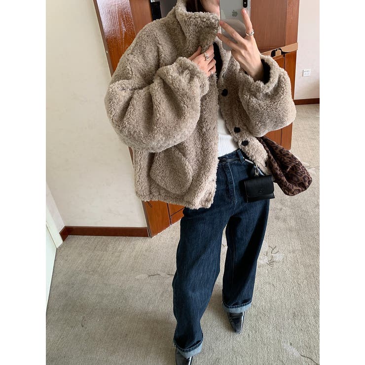 リバーシブルボアジャケット | Ulysses | 詳細画像4 