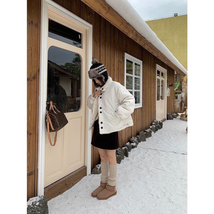 リバーシブルボアジャケット | Ulysses | 詳細画像9 