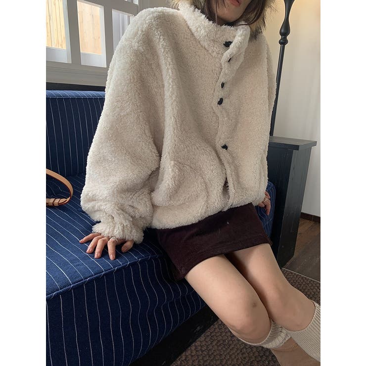 リバーシブルボアジャケット | Ulysses | 詳細画像10 