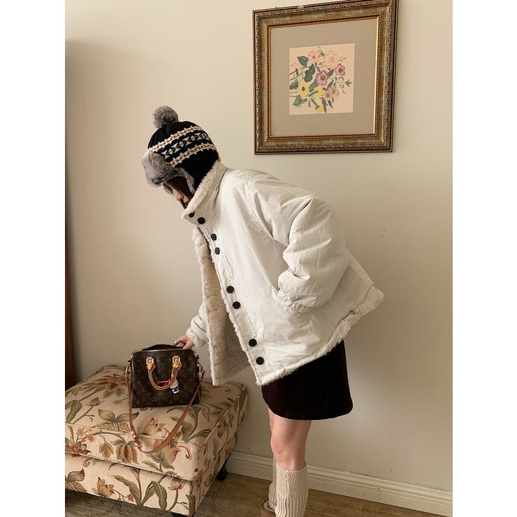 リバーシブルボアジャケット | Ulysses | 詳細画像11 