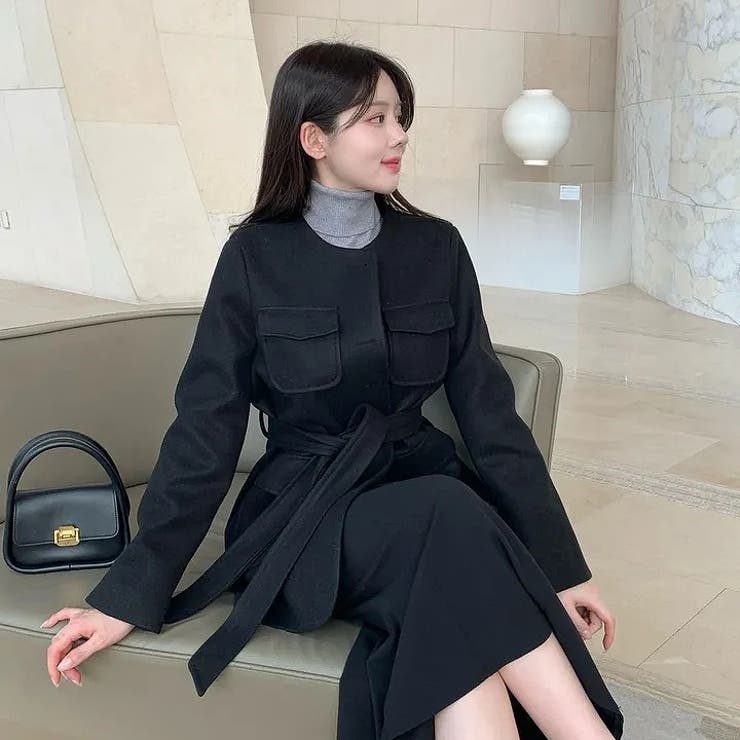 リボンシングルブレストメルトンジャケット | Ulysses | 詳細画像11 