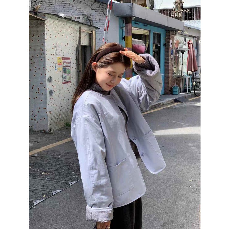 クルーネックシングルブレストジャケット | Ulysses | 詳細画像7 