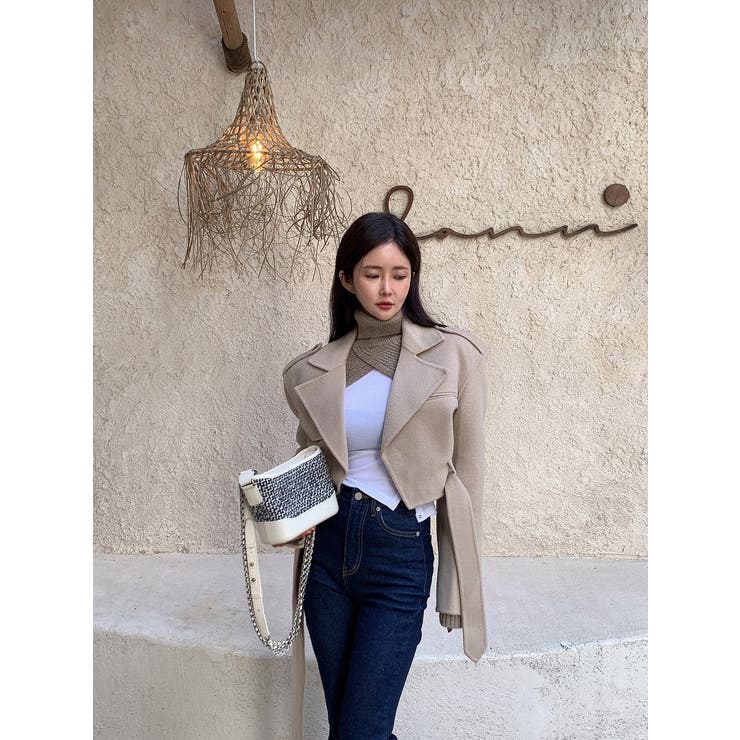 リボンショートメルトンジャケット | Ulysses | 詳細画像1 