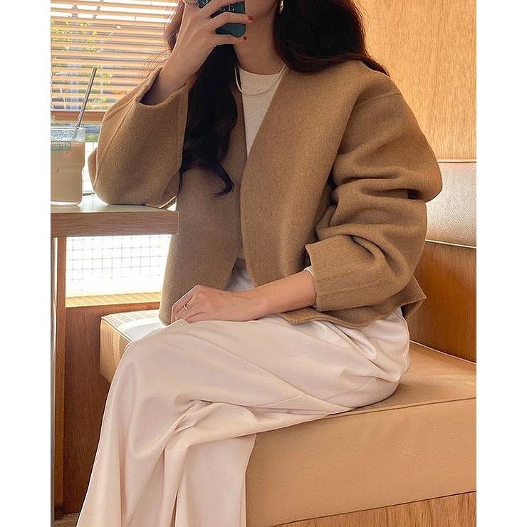 ショートVネックメルトンジャケット | Ulysses | 詳細画像3 