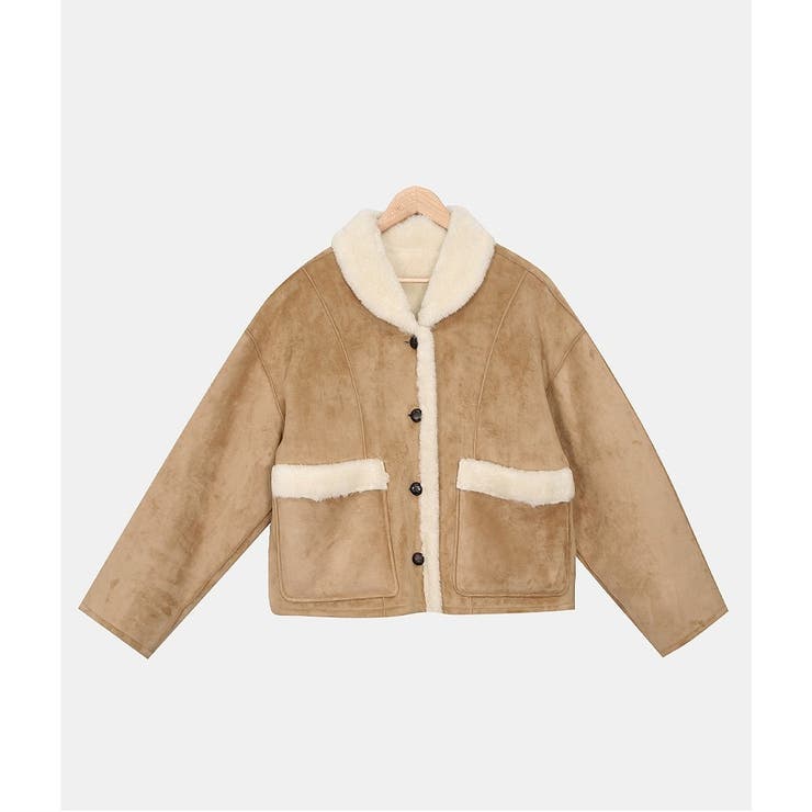 リバーシブルフェイクムートンジャケット | Ulysses | 詳細画像8 