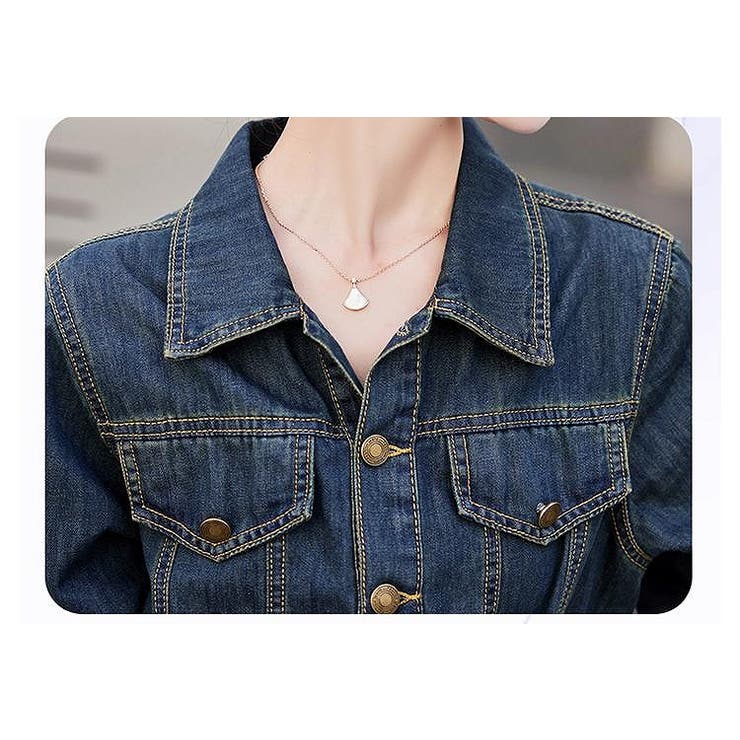 長袖デニムワンピース | Ulysses | 詳細画像9 