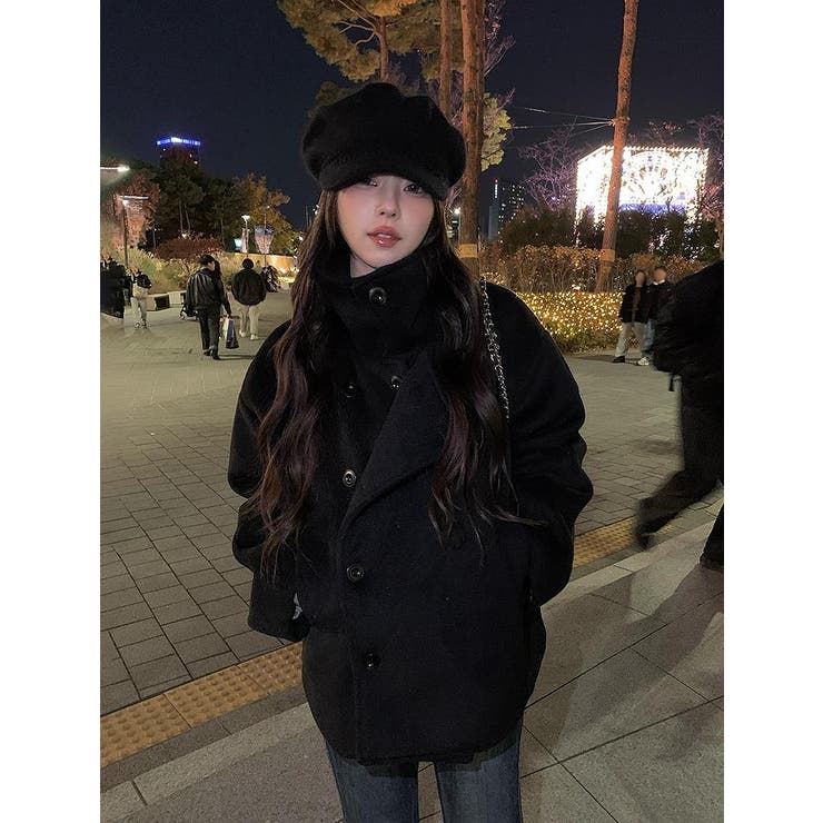 リボンVネックメルトンジャケット | Ulysses | 詳細画像7 