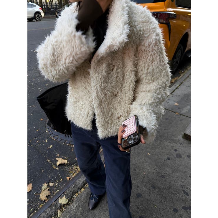 ベージュ | 襟付きシングルブレストジャケット | Ulysses