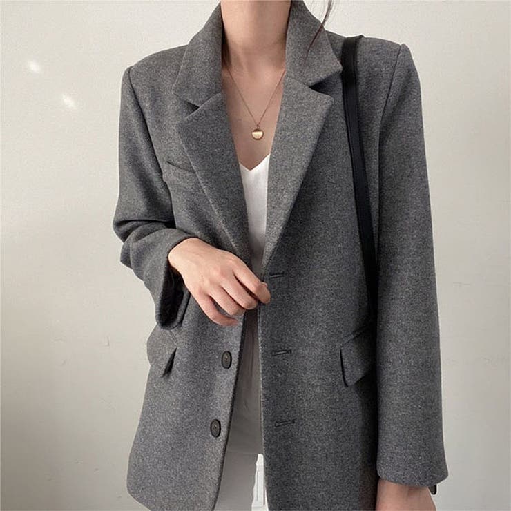 グレー | メルトンスーツジャケット | Ulysses