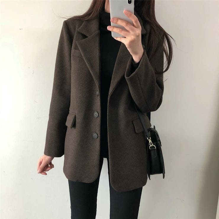 ブラウン | メルトンスーツジャケット | Ulysses