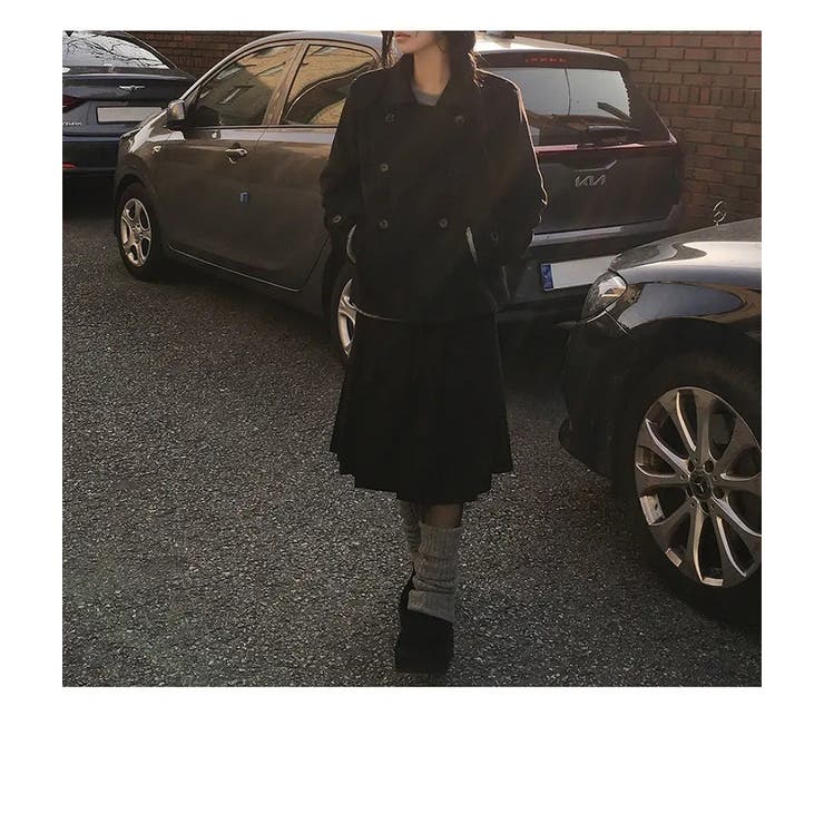 襟付きダブルブレストメルトンジャケット | Ulysses | 詳細画像12 