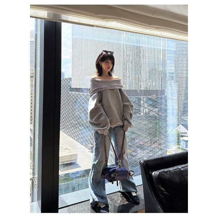 ボートネックパーカー | Ulysses | 詳細画像4 