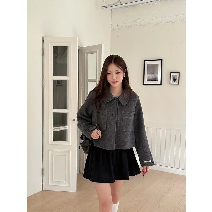 ショート襟付きメルトンジャケット | Ulysses | 詳細画像3 