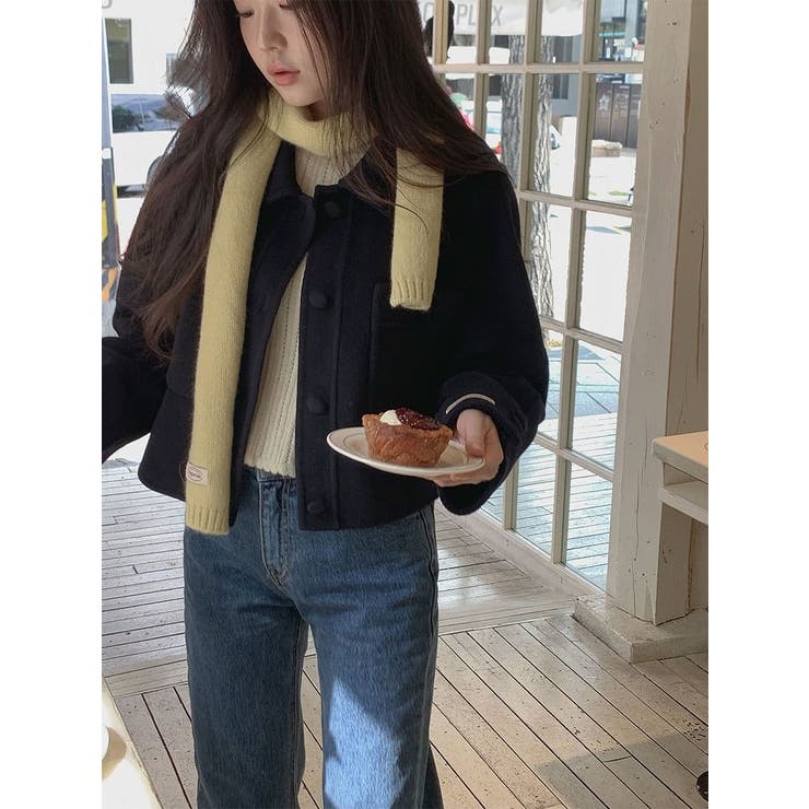 ショート襟付きメルトンジャケット | Ulysses | 詳細画像5 