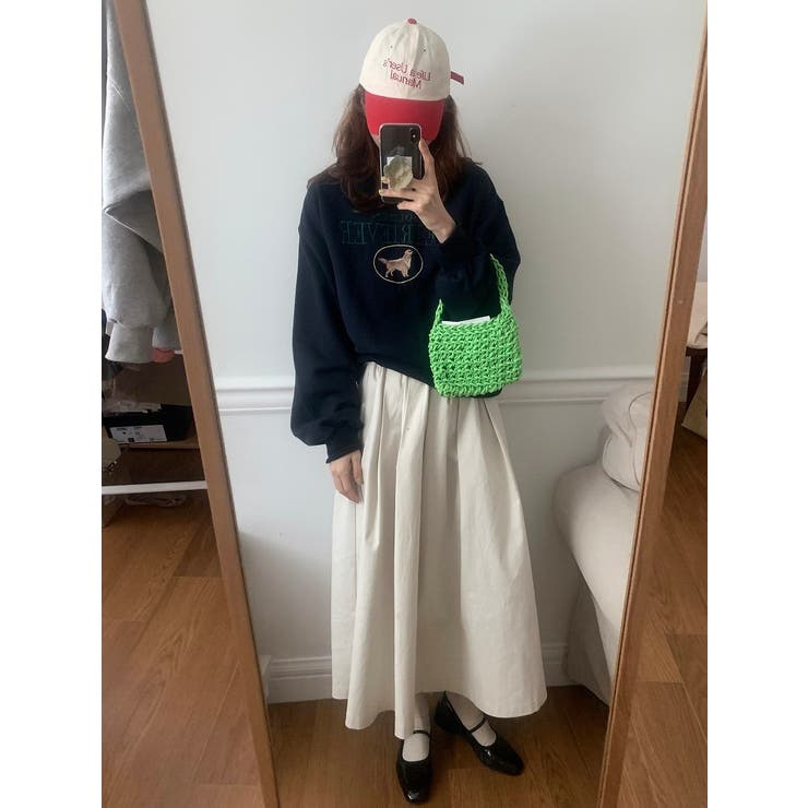 刺繍長袖クルーネックトレーナー | Ulysses | 詳細画像8 