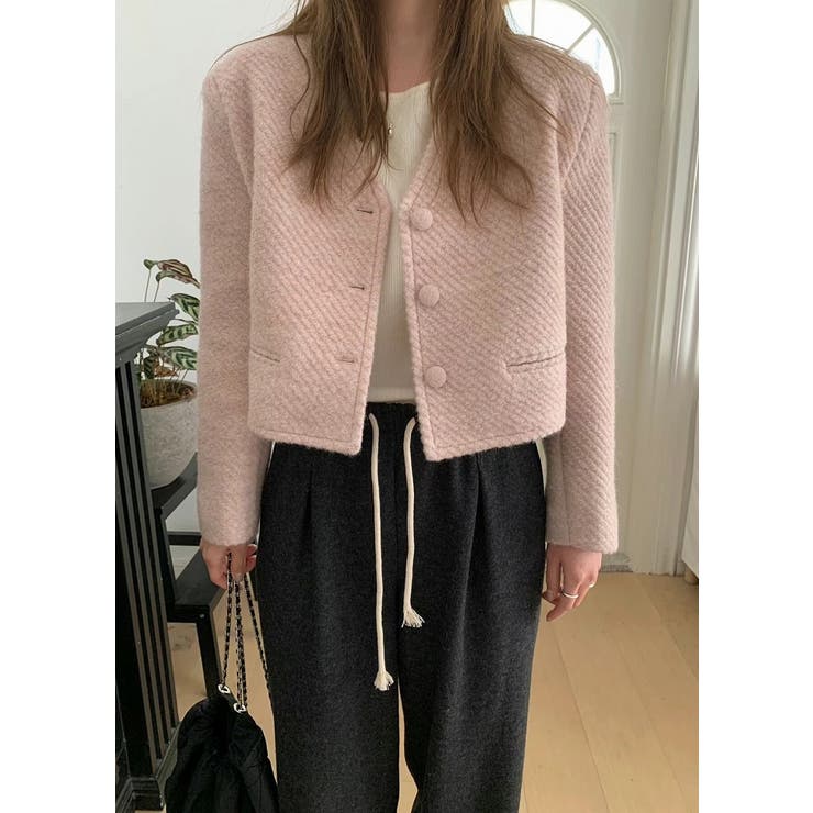 ショートVネックジャケット | Ulysses | 詳細画像1 