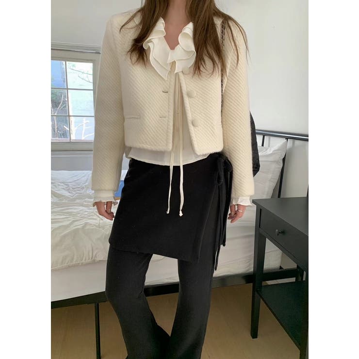 ショートVネックジャケット | Ulysses | 詳細画像6 