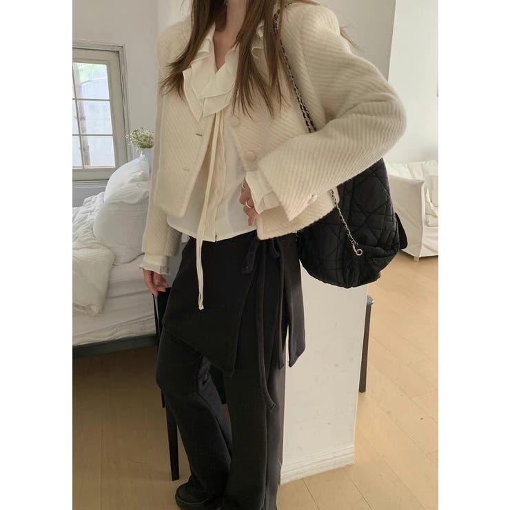 ショートVネックジャケット | Ulysses | 詳細画像8 