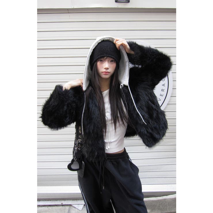 取り外し可能フード付きショートジャケット | Ulysses | 詳細画像5 