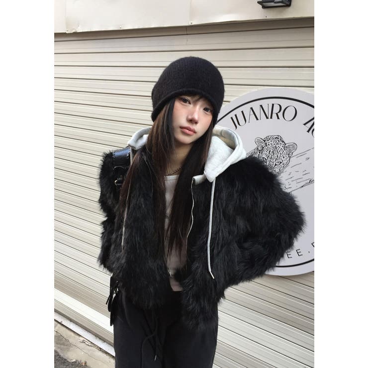 取り外し可能フード付きショートジャケット | Ulysses | 詳細画像6 