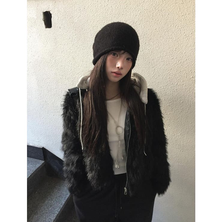 取り外し可能フード付きショートジャケット | Ulysses | 詳細画像8 