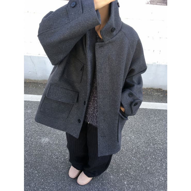 スタンドカラーメルトンジャケット | Ulysses | 詳細画像1 