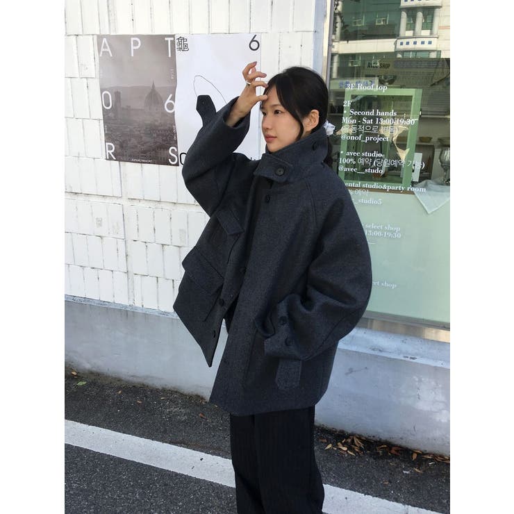 スタンドカラーメルトンジャケット | Ulysses | 詳細画像2 