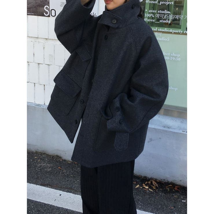 スタンドカラーメルトンジャケット | Ulysses | 詳細画像4 