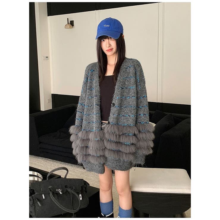 グレー | ボーダーセータージャケット | Ulysses