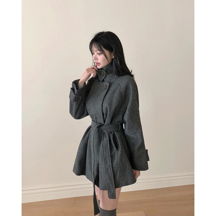 リボンスタンドカラーメルトンジャケット | Ulysses | 詳細画像6 