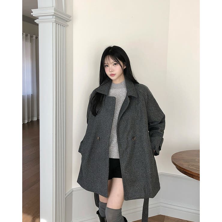 リボンスタンドカラーメルトンジャケット | Ulysses | 詳細画像7 