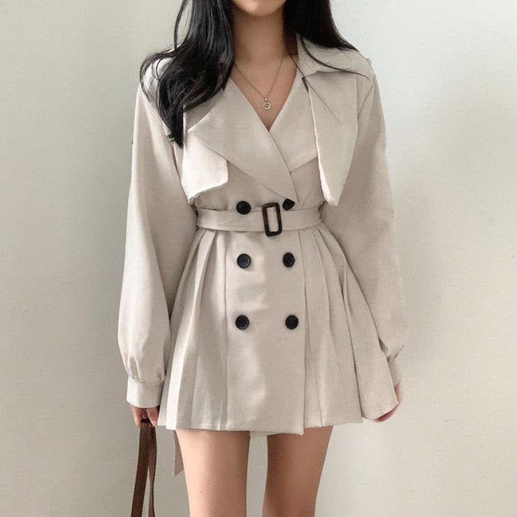 リボンプリーツダブルブレストジャケット | Ulysses | 詳細画像2 