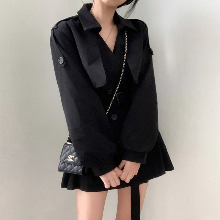 リボンプリーツダブルブレストジャケット | Ulysses | 詳細画像8 