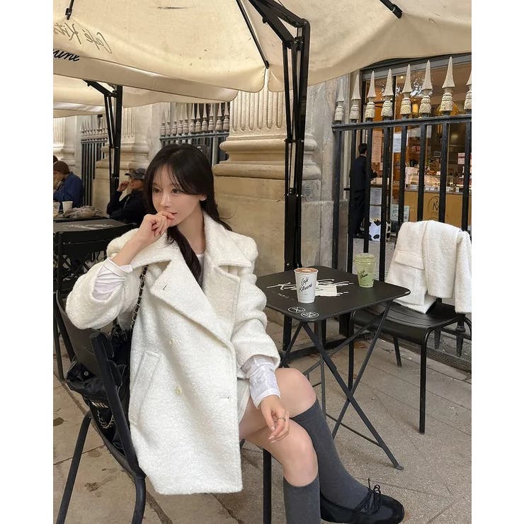 襟付きダブルブレストジャケット | Ulysses | 詳細画像3 