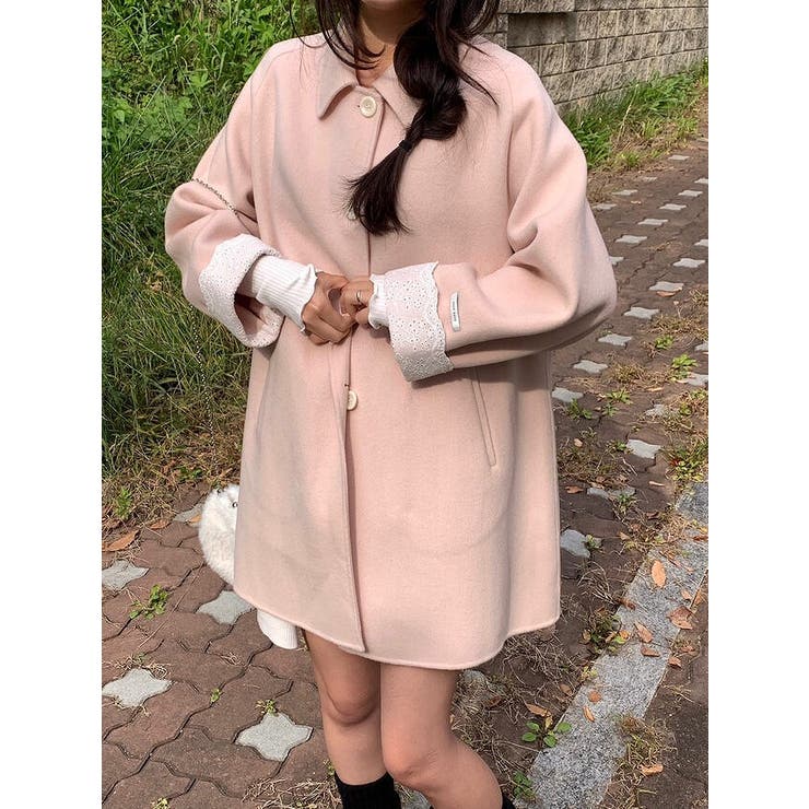 襟付きシングルブレストメルトンジャケット | Ulysses | 詳細画像1 