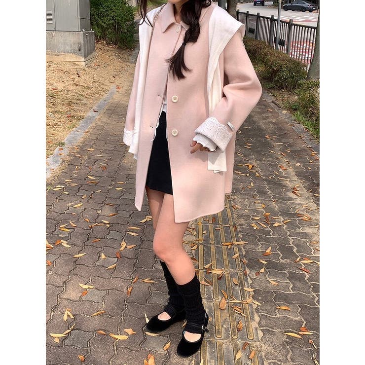 襟付きシングルブレストメルトンジャケット | Ulysses | 詳細画像4 