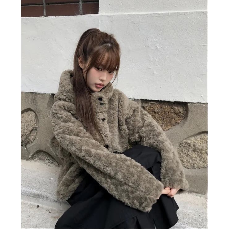 フード付きシングルブレストジャケット | Ulysses | 詳細画像1 