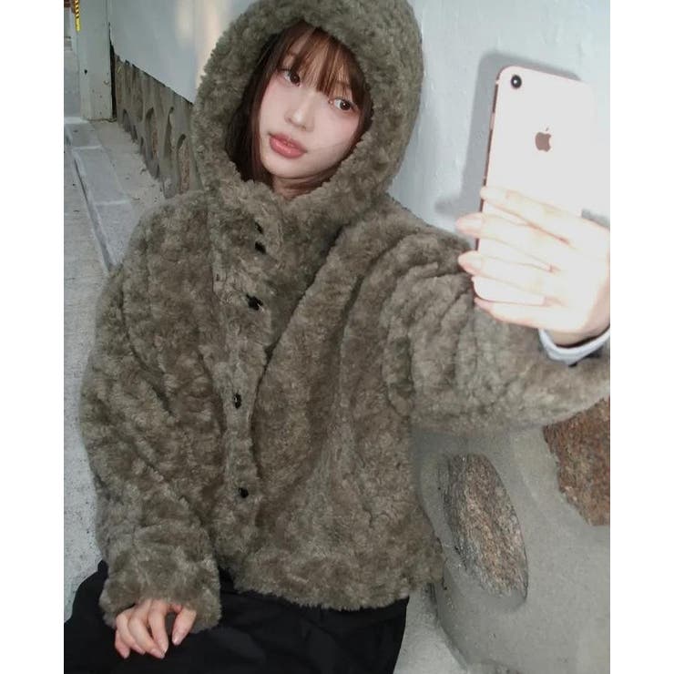 フード付きシングルブレストジャケット | Ulysses | 詳細画像2 