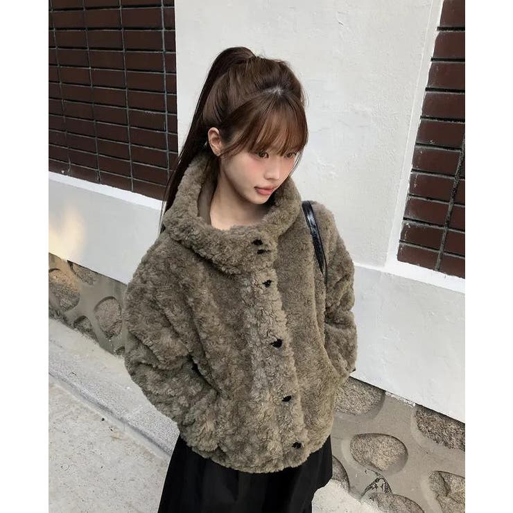 フード付きシングルブレストジャケット | Ulysses | 詳細画像4 