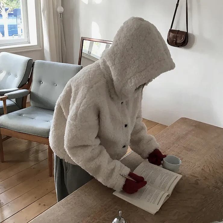 フード付きシングルブレストジャケット | Ulysses | 詳細画像9 