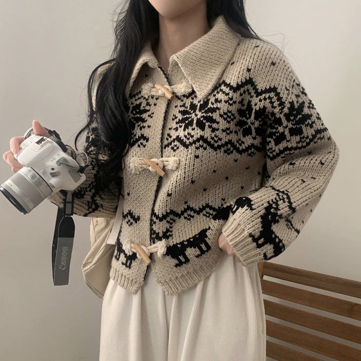 襟付きカーディガンジャケット | Ulysses | 詳細画像1 