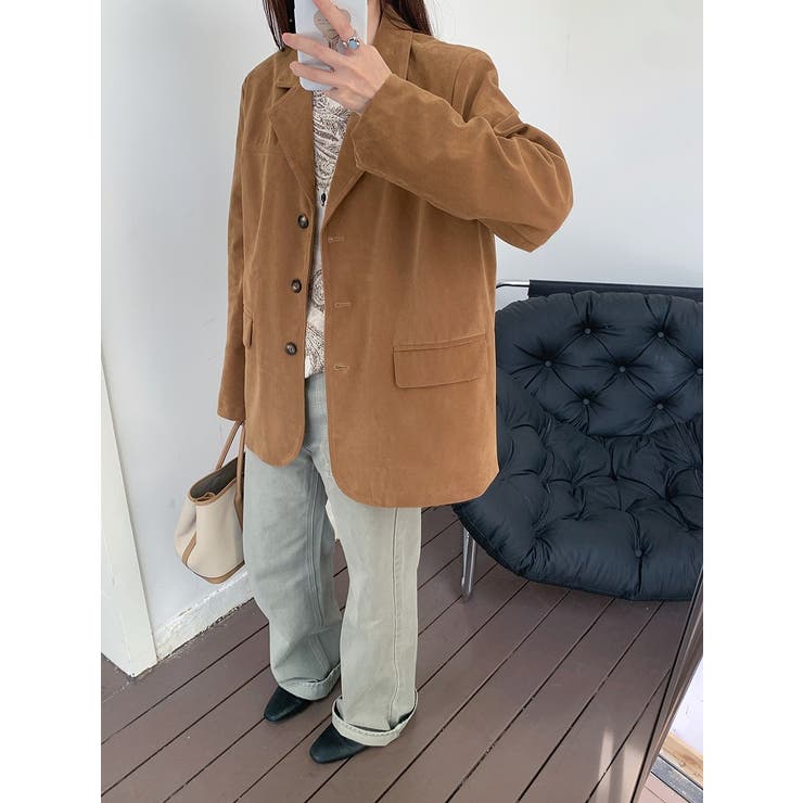 フェイクスエードスーツジャケット | Ulysses | 詳細画像2 