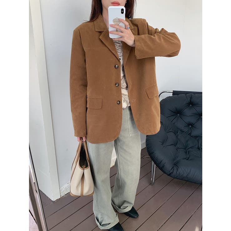 フェイクスエードスーツジャケット | Ulysses | 詳細画像3 