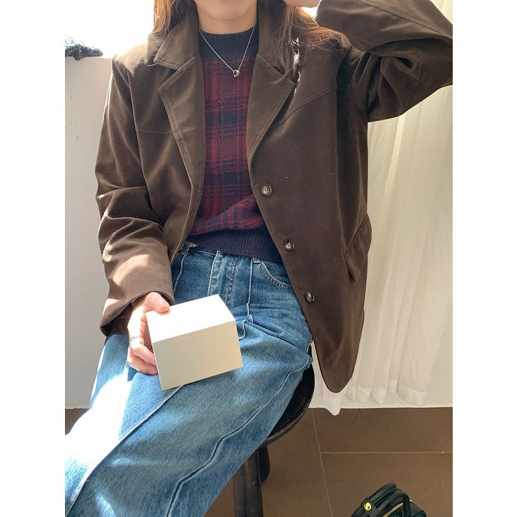 フェイクスエードスーツジャケット | Ulysses | 詳細画像5 