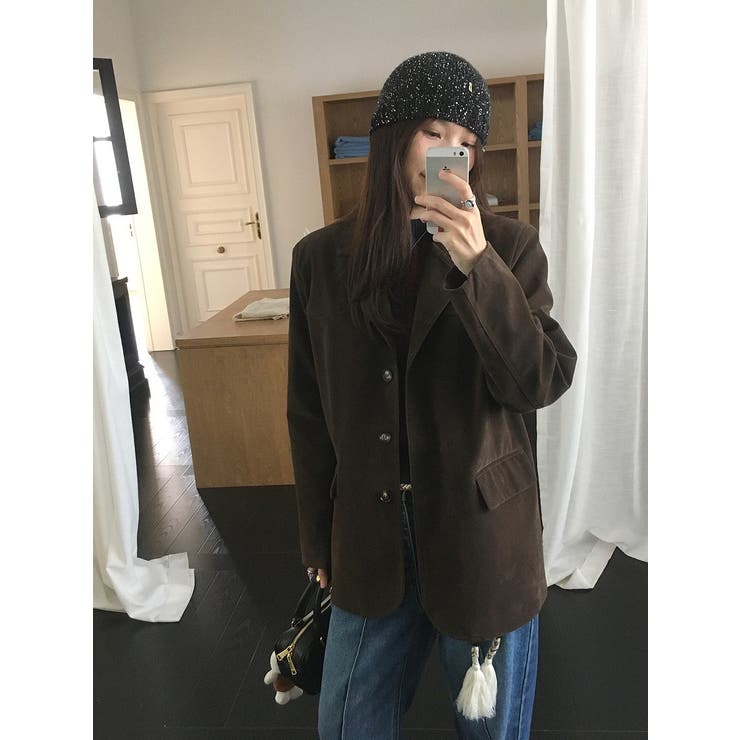 フェイクスエードスーツジャケット | Ulysses | 詳細画像7 