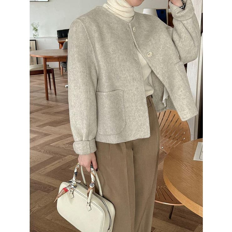 クルーネックメルトンジャケット | Ulysses | 詳細画像2 