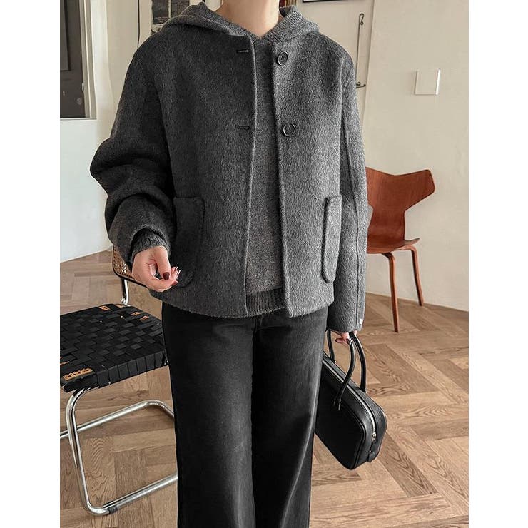 クルーネックメルトンジャケット | Ulysses | 詳細画像3 