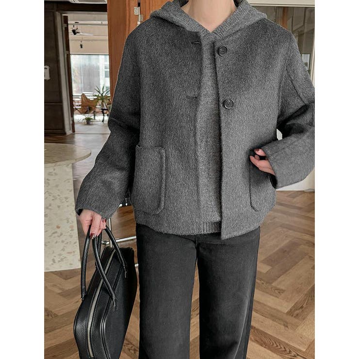 クルーネックメルトンジャケット | Ulysses | 詳細画像4 