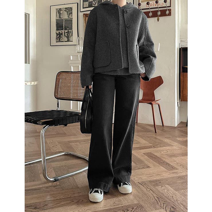 クルーネックメルトンジャケット | Ulysses | 詳細画像6 